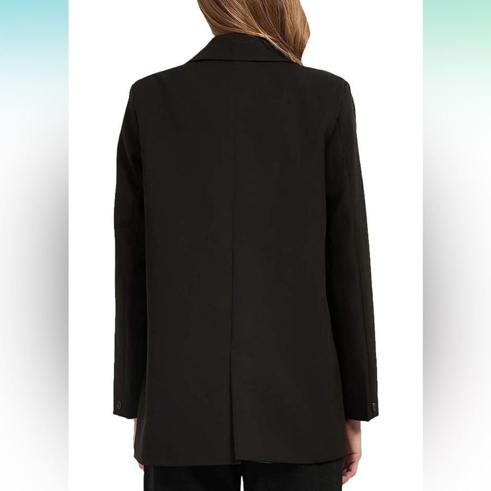 BLACK OVERSIZED BLAZER *Sz S* - Picture 5 of 10